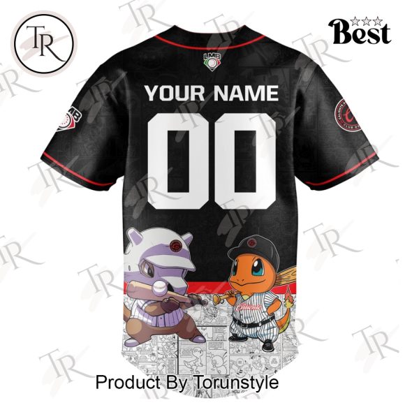 Caliente De Durango 2025 Pokemon Custom Name Limited Edition Baseball Jersey