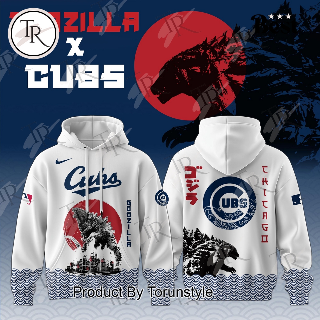Chicago Cubs 2025 Godzilla Limited Edition Hoodie Chicago Cubs 2025 Godzilla Limited Edition Hoodie