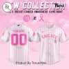 Chicago White Sox X Breast Cancer Awareness Game Night 2025 Custom Name Limited Edition Baseball Jersey
