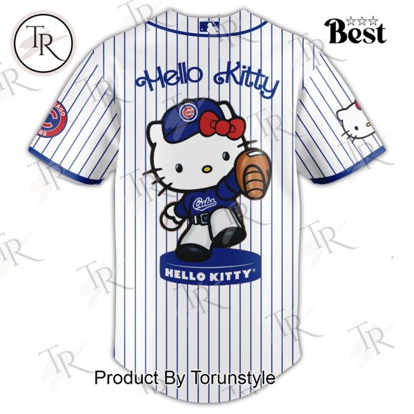 Chicago Cubs x Hello Kitty Night 2025 Special Edition Baseball Jersey