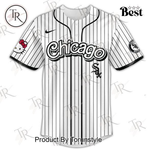 Chicago White Sox x Hello Kitty Night 2025 Special Edition Baseball Jersey