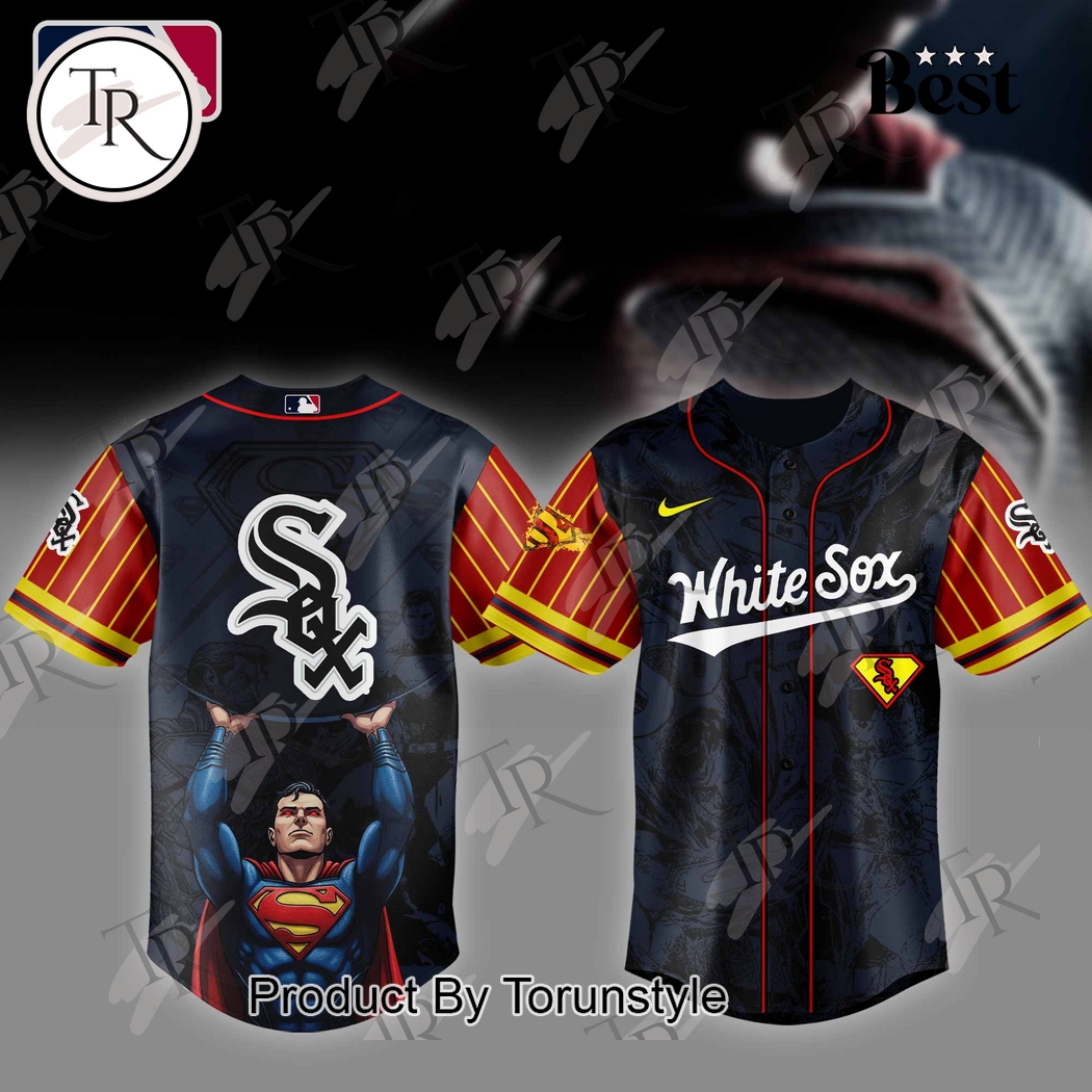 Chicago White Sox x Superman 2025 Special Edition Baseball Jersey Chicago White Sox x Superman 2025 Special Edition Baseball Jersey