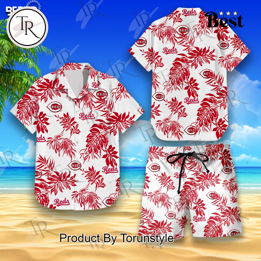Cincinnati Reds Summer 2025 Limited Edition Hawaiian Set Cincinnati Reds Summer 2025 Limited Edition Hawaiian Set