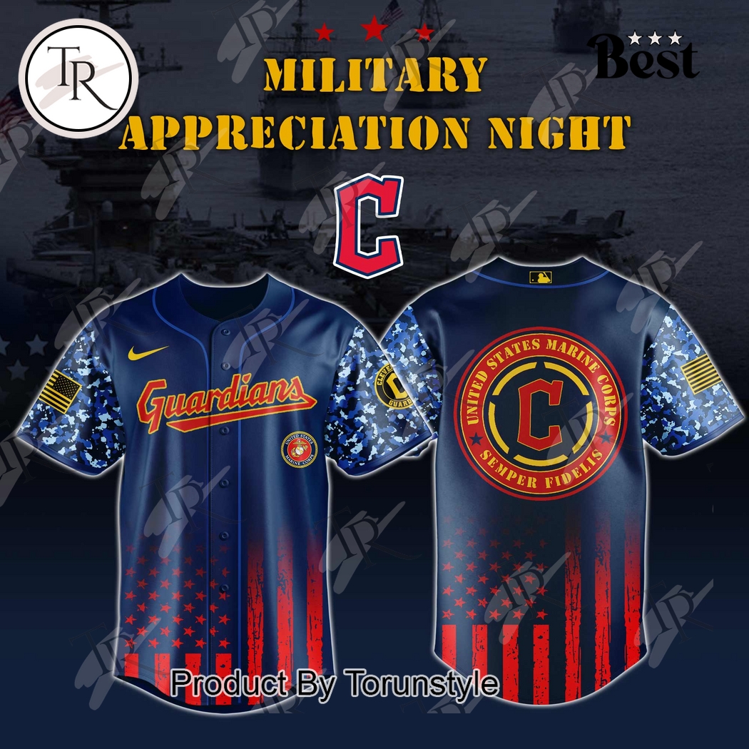 Cleveland Guardians 2025 Military Appreciation Night Limited Edition Baseball Jersey Cleveland Guardians 2025 Military Appreciation Night Limited Edition Baseball Jersey