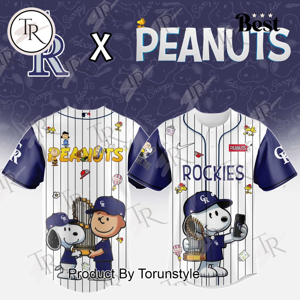 Colorado Rockies 2025 X Peanuts New Special Edition Baseball Jersey Colorado Rockies 2025 X Peanuts New Special Edition Baseball Jersey