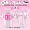 Cleveland Guardians X Breast Cancer Awareness Game Night 2025 Custom Name Limited Edition Baseball Jersey