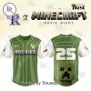 Cleveland Guardians x A Minecraft Movie Night 2025 Limnited Edition Baseball Jersey