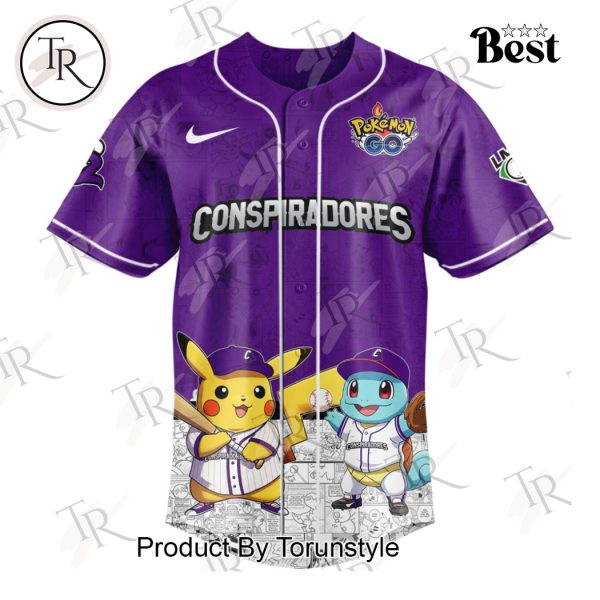 Conspiradores De Queretaro 2025 Pokemon Custom Name Limited Edition Baseball Jersey