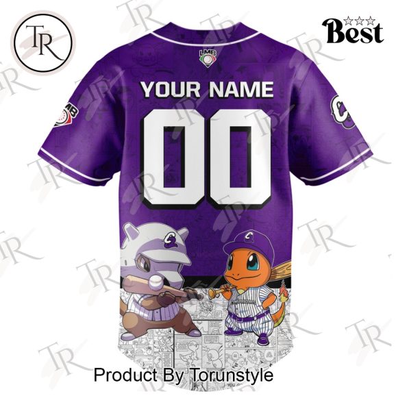 Conspiradores De Queretaro 2025 Pokemon Custom Name Limited Edition Baseball Jersey