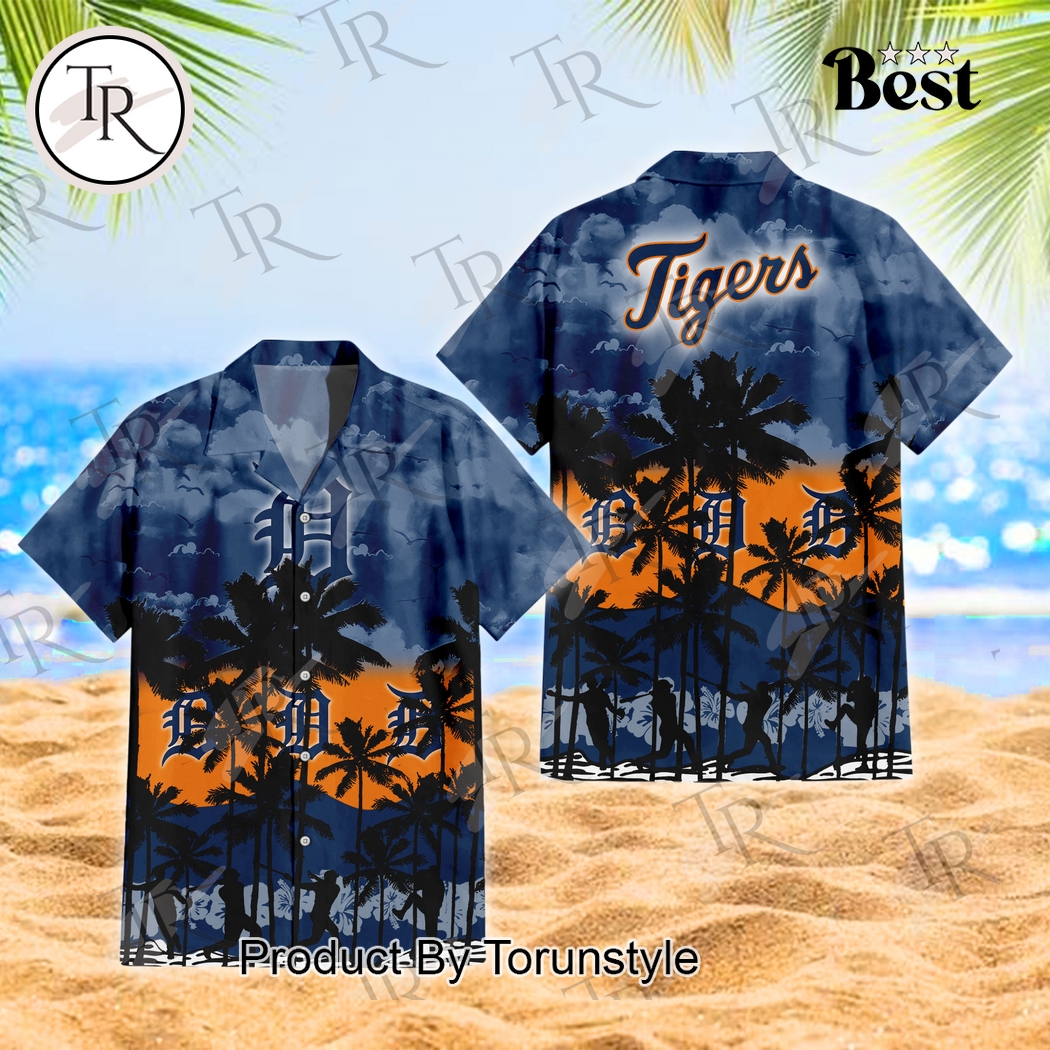 Detroit Tigers Summer Trending Limited Edition Hawaiian Shirt Detroit Tigers Summer Trending Limited Edition Hawaiian Shirt