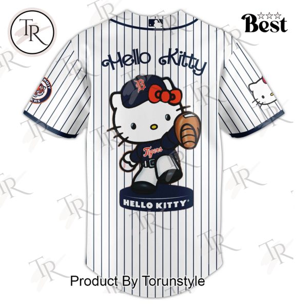 Detroit Tigers x Hello Kitty Night 2025 Special Edition Baseball Jersey