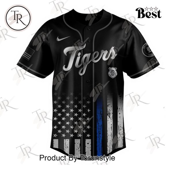 Detroit Tigers X Law Enforcement Night 2025 Limited Edition Baseball Jersey