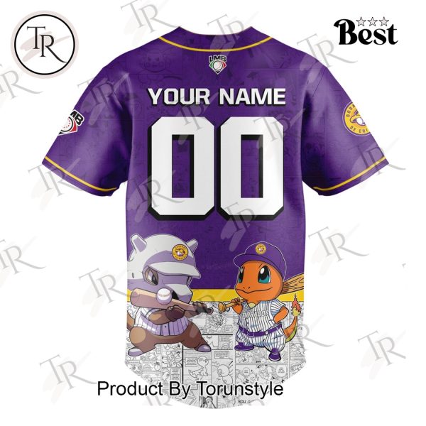 Dorados De Chihuahua 2025 Pokemon Custom Name Limited Edition Baseball Jersey