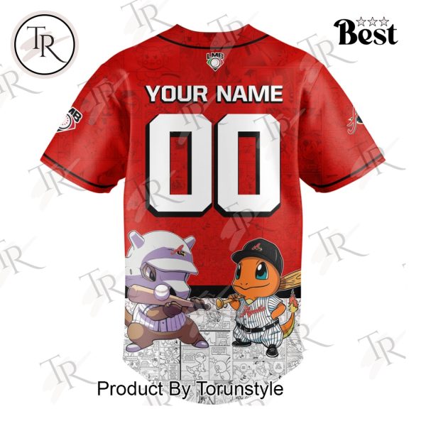 El Aguila De Veracruz 2025 Pokemon Custom Name Limited Edition Baseball Jersey