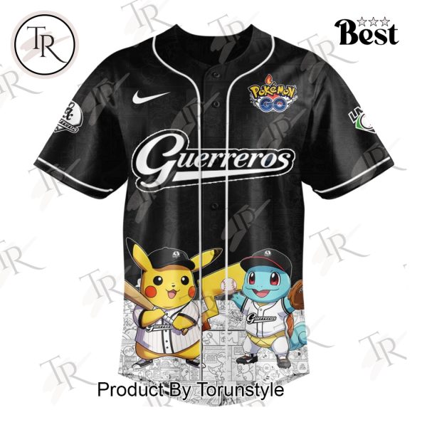 Guerreros De Oaxaca 2025 Pokemon Custom Name Limited Edition Baseball Jersey