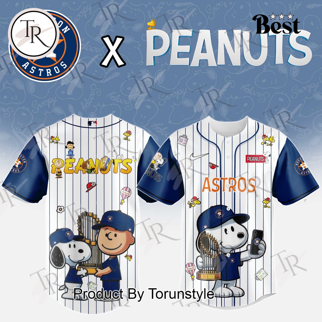 Houston Astros 2025 X Peanuts New Special Edition Baseball Jersey Houston Astros 2025 X Peanuts New Special Edition Baseball Jersey