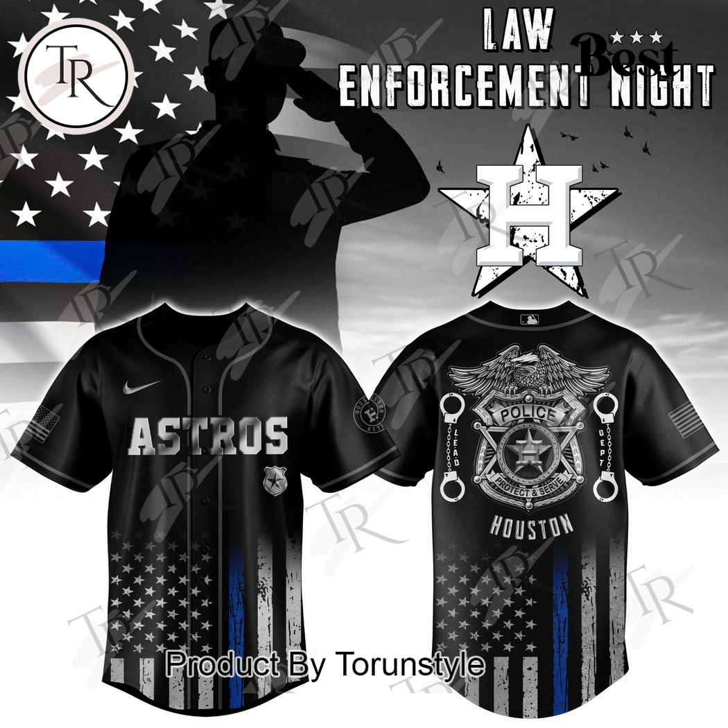 Houston Astros X Law Enforcement Night 2025 Limited Edition Baseball Jersey Houston Astros X Law Enforcement Night 2025 Limited Edition Baseball Jersey