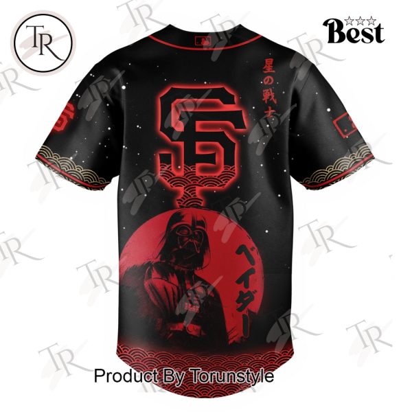 Star Wars Night Game X San Francisco Giants 2025 Special Edition Baseball Jersey