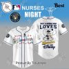 Los Angeles Dodgers X Mickey Mouse Just A Nurse Who Loves 2025 Limited Edition Baseball Jersey