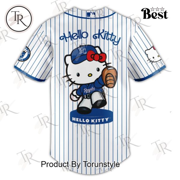Kansas City Royals x Hello Kitty Night 2025 Special Edition Baseball Jersey