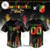 Los Angeles Angels X Juneteenth Freedom Day 2025 Custom Name Limited Edition Baseball Jersey
