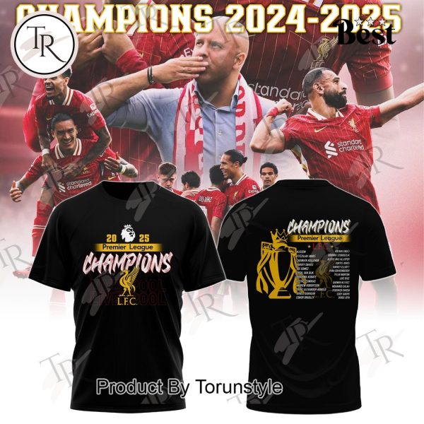 Liverpool 2025 Premier League Champions Limited Edition Hoodie