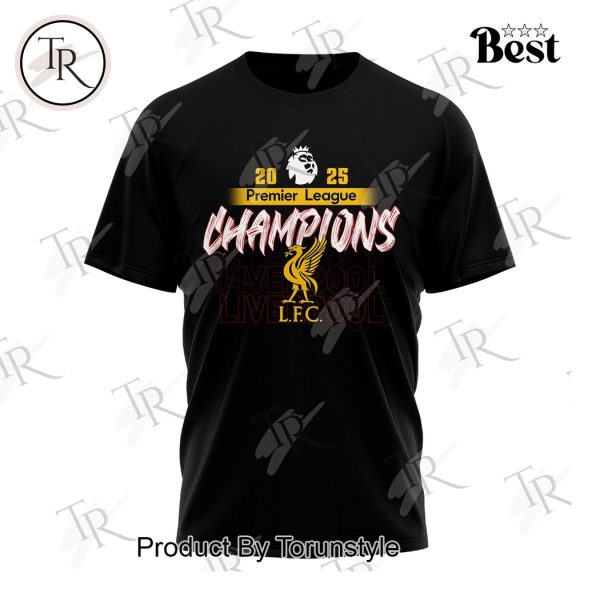 Liverpool 2025 Premier League Champions Limited Edition Hoodie