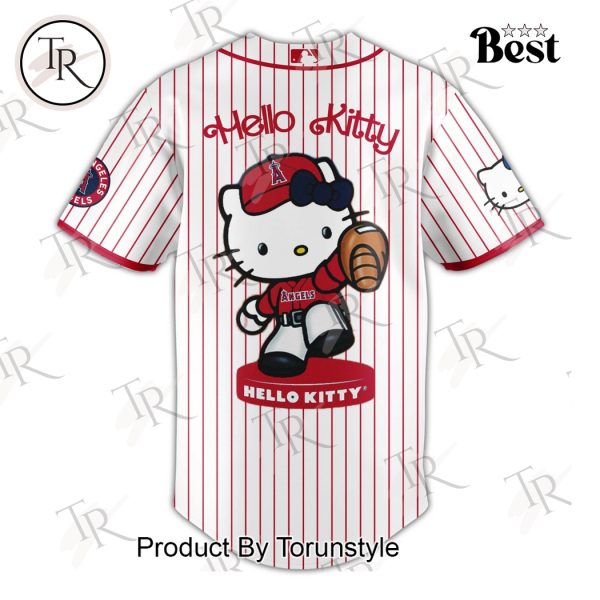 Los Angeles Angels x Hello Kitty Night 2025 Special Edition Baseball Jersey