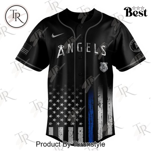 Los Angeles Angels X Law Enforcement Night 2025 Limited Edition Baseball Jersey