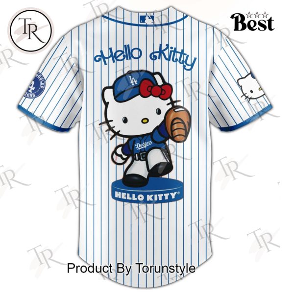 Los Angeles Dodgers x Hello Kitty Night 2025 Special Edition Baseball Jersey