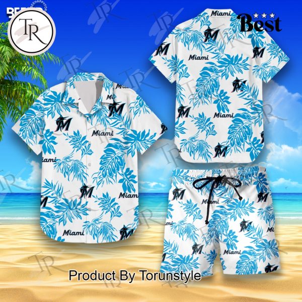 Miami Marlins Summer 2025 Limited Edition Hawaiian Set