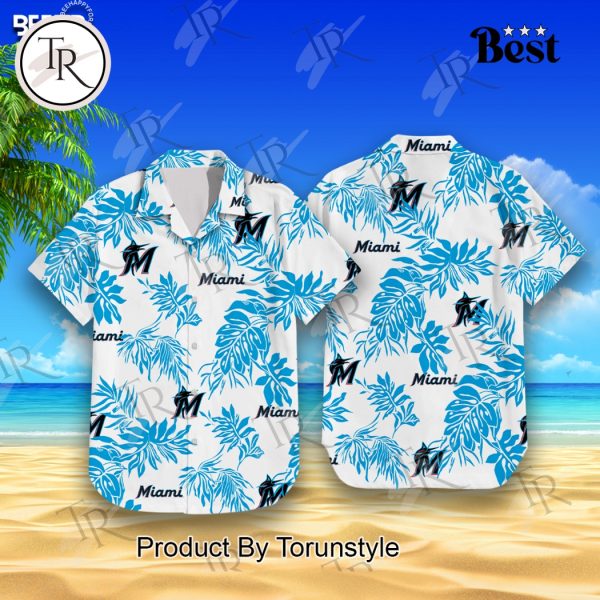 Miami Marlins Summer 2025 Limited Edition Hawaiian Set