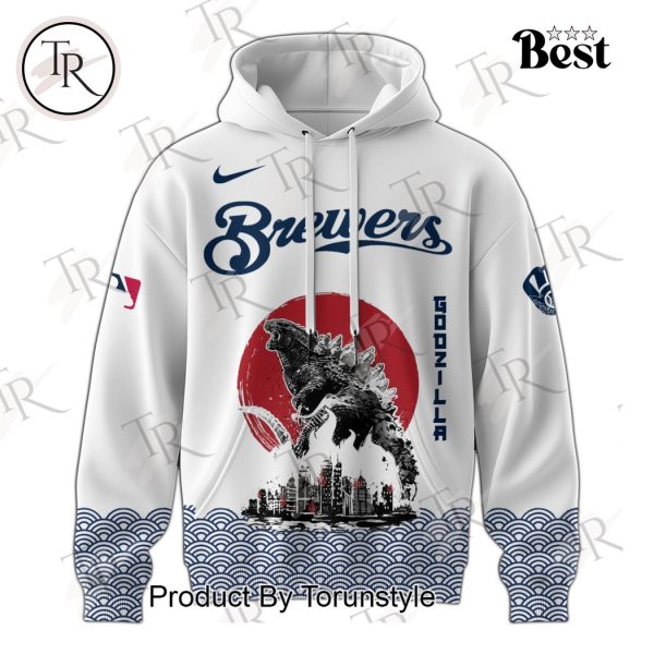 Milwaukee Brewers 2025 Godzilla Limited Edition Hoodie
