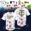 Milwaukee Brewers 2025 Autism Awareness Special Edition Baseball Jersey