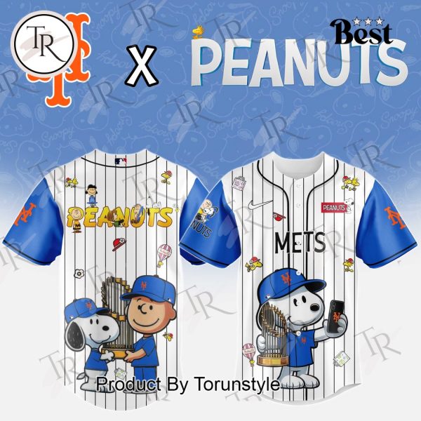 New York Mets 2025 X Peanuts New Special Edition Baseball Jersey