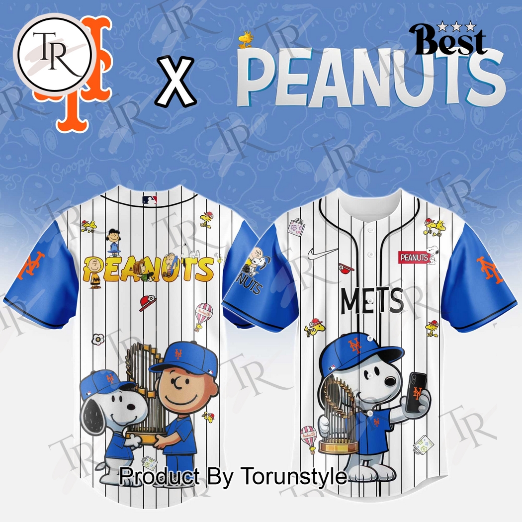 New York Mets 2025 X Peanuts New Special Edition Baseball Jersey New York Mets 2025 X Peanuts New Special Edition Baseball Jersey