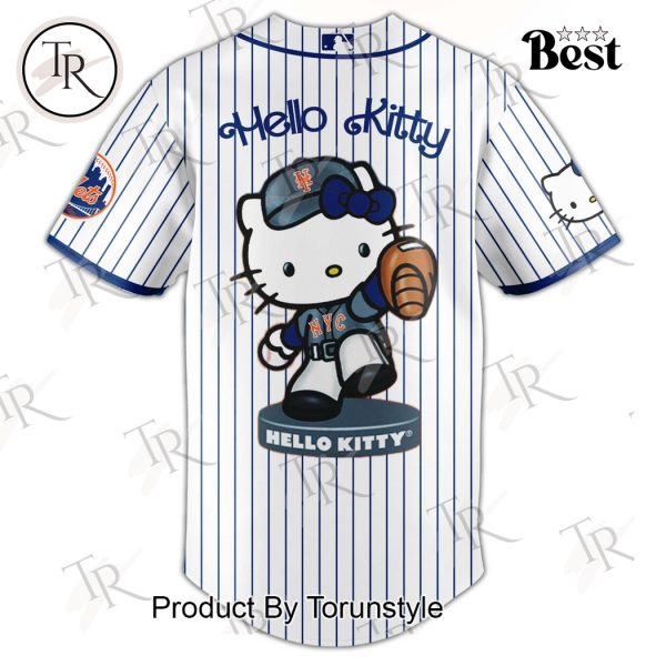 New York Mets x Hello Kitty Night 2025 Special Edition Baseball Jersey