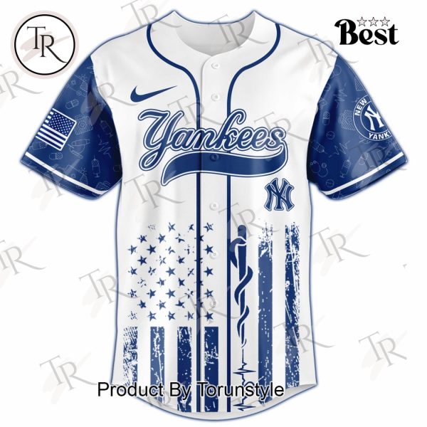New York Yankees X Emergency Medical Technician Appreciation Night 2025 Limited Edition Baseball Jersey