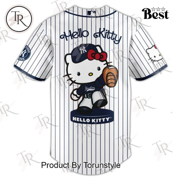 New York Yankees x Hello Kitty Night 2025 Special Edition Baseball Jersey