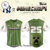 New York Mets x A Minecraft Movie Night 2025 Limnited Edition Baseball Jersey
