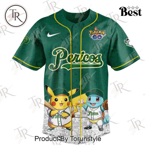 Pericos De Puebla 2025 Pokemon Custom Name Limited Edition Baseball Jersey