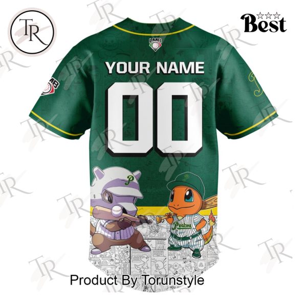 Pericos De Puebla 2025 Pokemon Custom Name Limited Edition Baseball Jersey