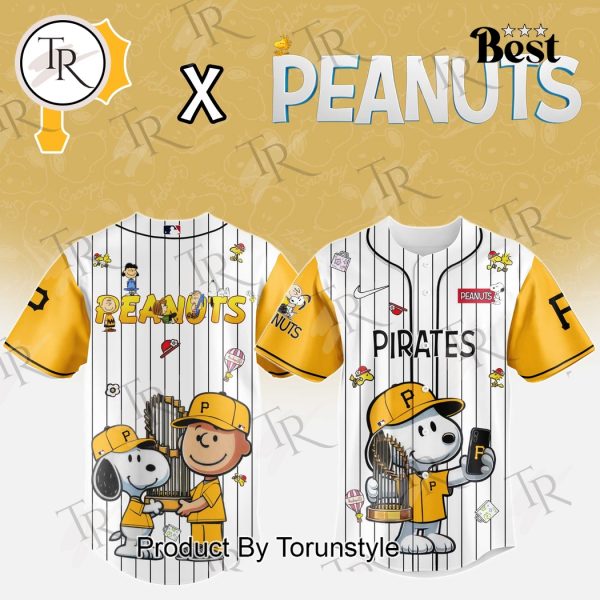 Pittsburgh Pirates 2025 X Peanuts New Special Edition Baseball Jersey