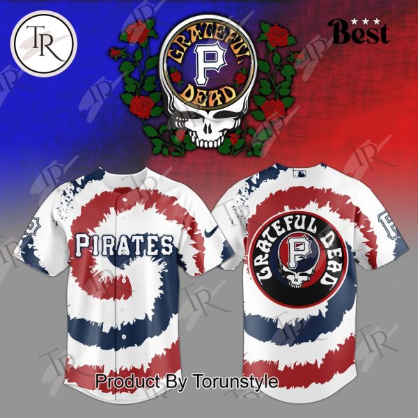 Pittsburgh Pirates Grateful Dead 2025 Special Edition Baseball Jersey