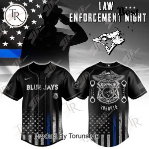 Toronto Blue Jays X Law Enforcement Night 2025 Limited Edition Baseball Jersey