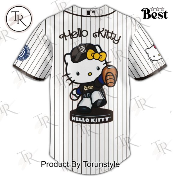 San Diego Padres x Hello Kitty Night 2025 Special Edition Baseball Jersey