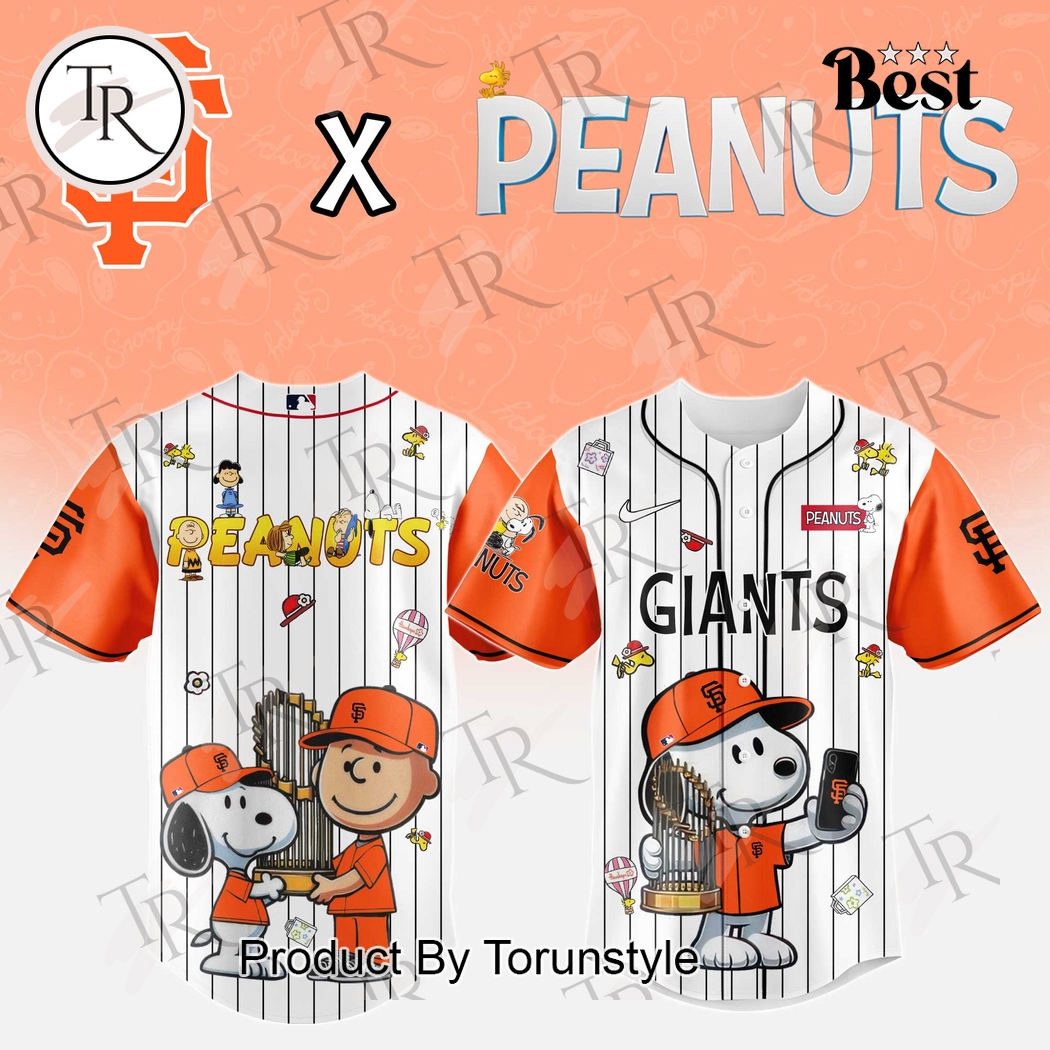 San Francisco Giants 2025 X Peanuts New Special Edition Baseball Jersey San Francisco Giants 2025 X Peanuts New Special Edition Baseball Jersey