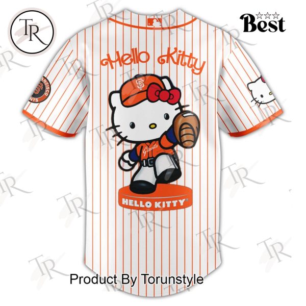 San Francisco Giants x Hello Kitty Night 2025 Special Edition Baseball Jersey