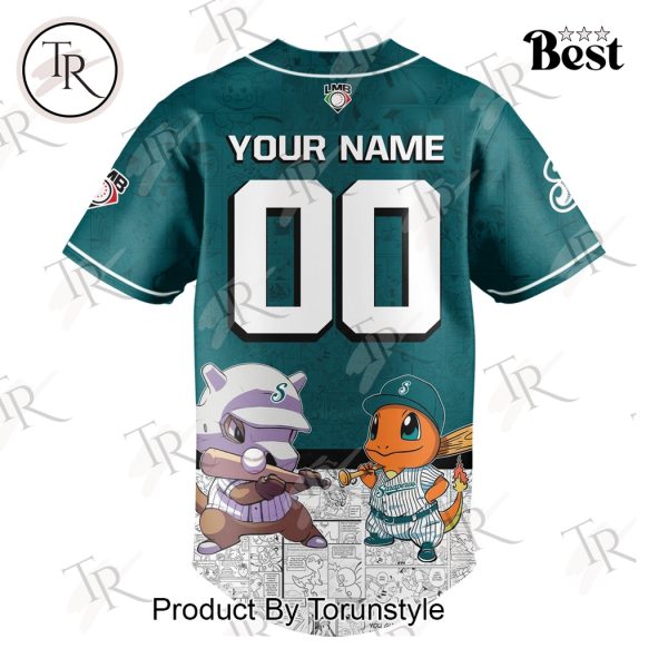 Saraperos De Saltillo 2025 Pokemon Custom Name Limited Edition Baseball Jersey
