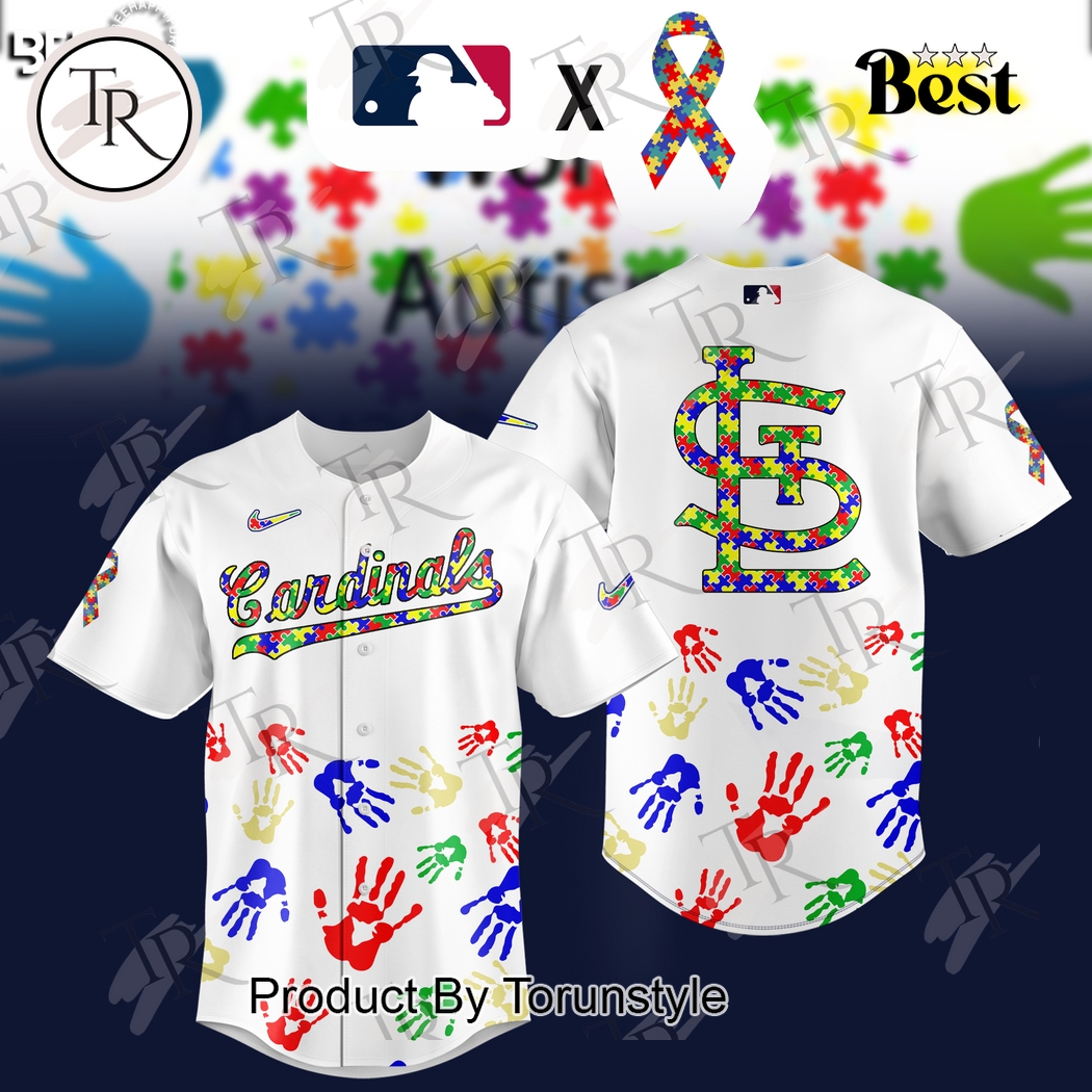 St.Louis Cardinals 2025 Autism Awareness Special Edition Baseball Jersey St.Louis Cardinals 2025 Autism Awareness Special Edition Baseball Jersey